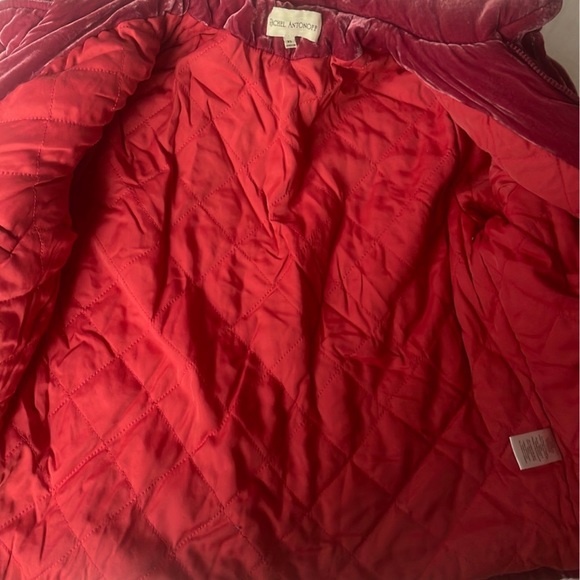 Rachel Antonoff Peggy Velvet Puffer Jacket - Picture 9 of 13